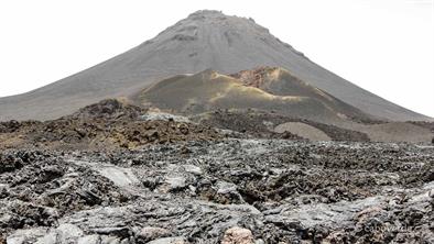 Činná sopka Pico do Fogo Činná sopka Pico do Fogo